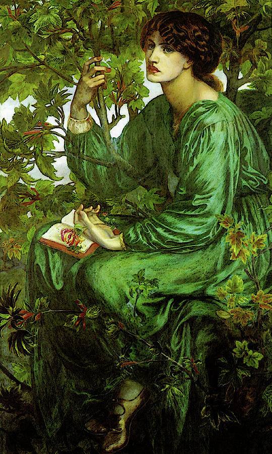 The Day Dream #7 Painting by Dante Gabriel Rossetti