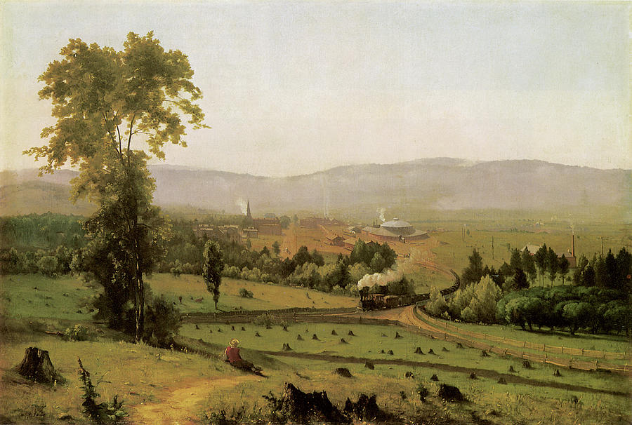 The Lackawanna Valley #6 Photograph by George Inness