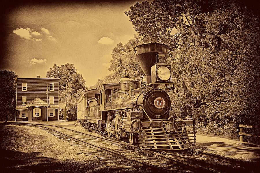 The Lincoln Train - 2176 Photograph by Paul W Faust -  Impressions of Light