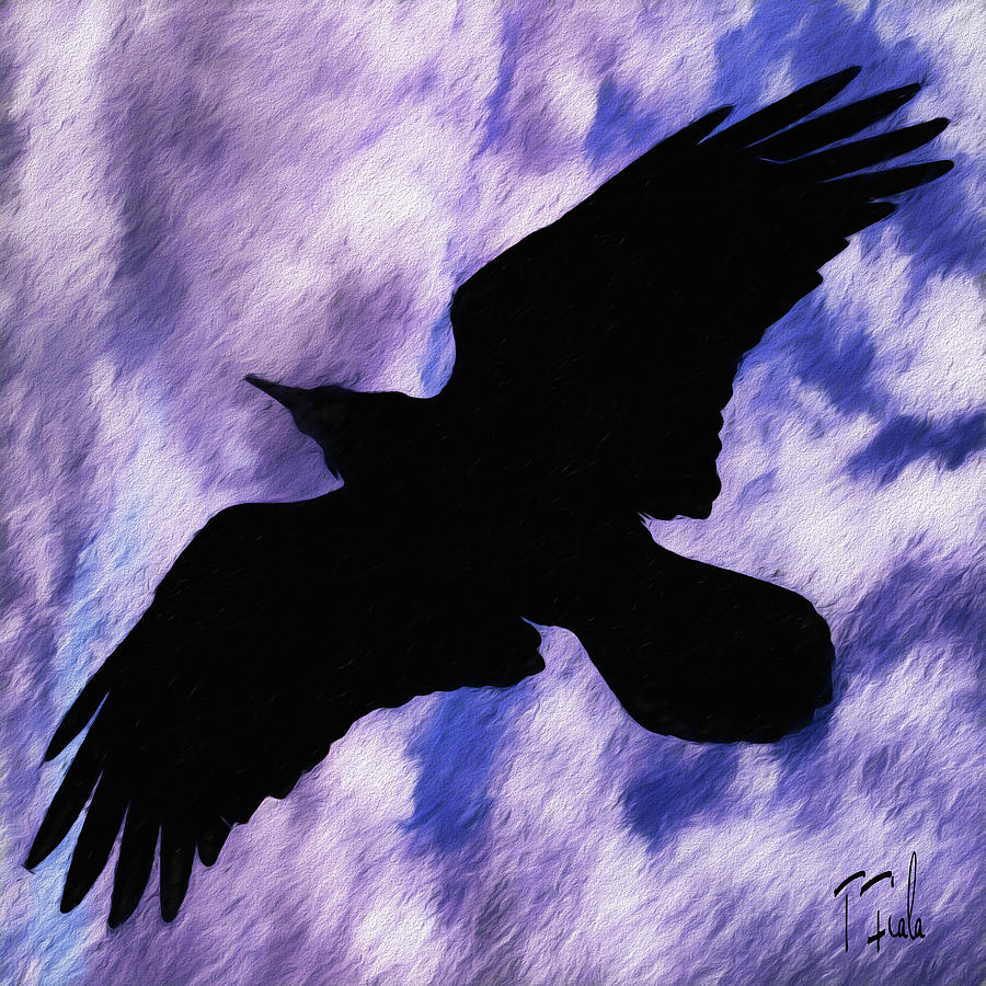 The Ravens of Taos County #6 Digital Art by Terry Fiala