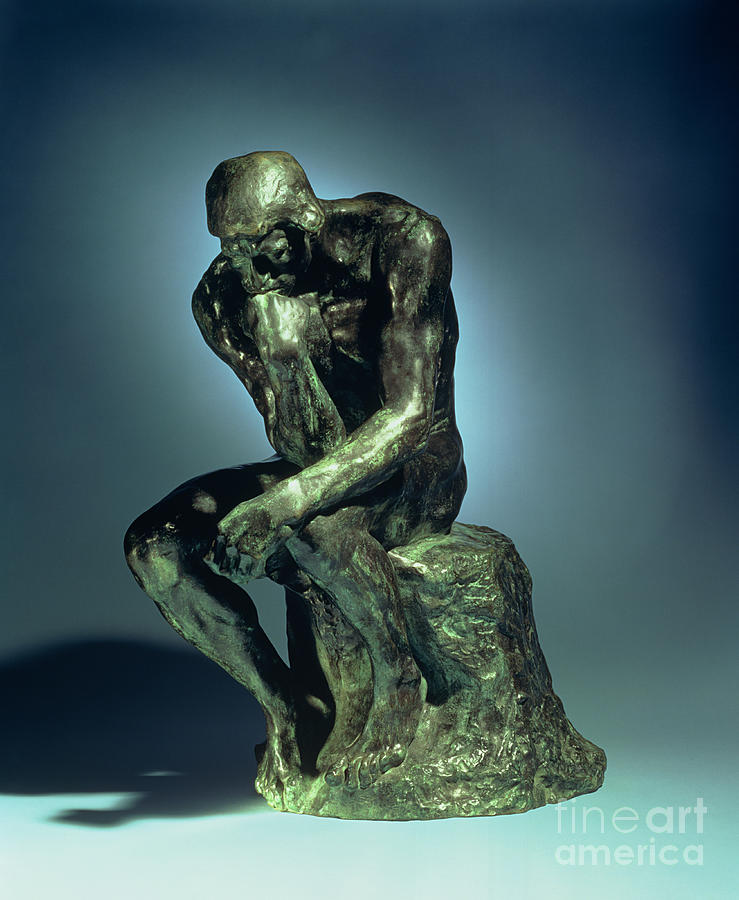 The Thinker by Auguste Rodin