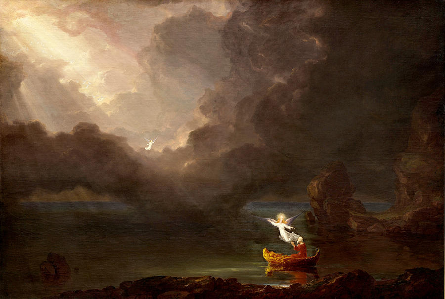 The Voyage of Life Old Age #6 Photograph by Thomas Cole