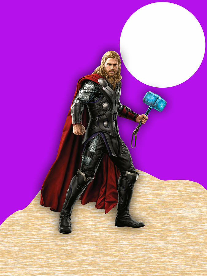 Thor Movie Mixed Media - Thor Collection #6 by Marvin Blaine