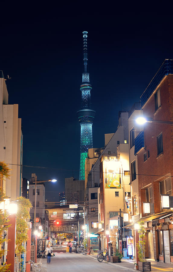 Tokyo street #6 Photograph by Songquan Deng