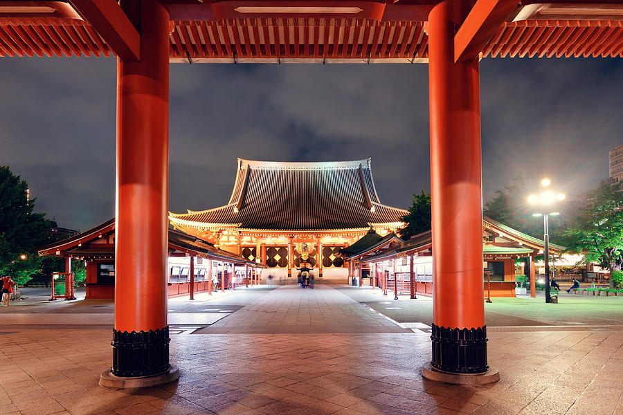 Tokyo temple #6 Photograph by Songquan Deng