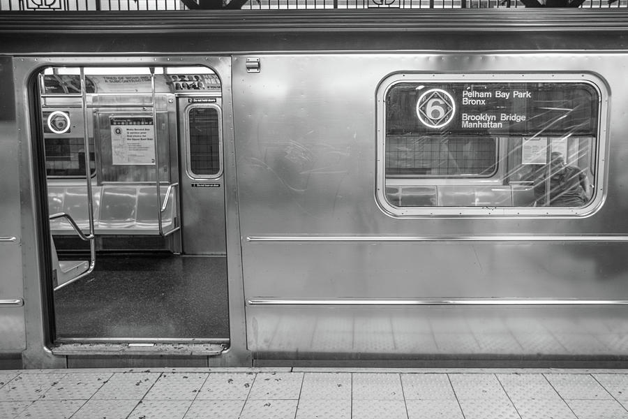 6 Train NYC  Photograph by John McGraw