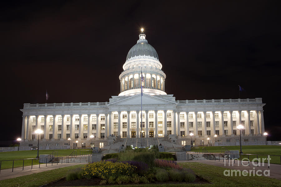 Utah State Capitol in Salt Lake City #6 Photograph by Anthony Totah