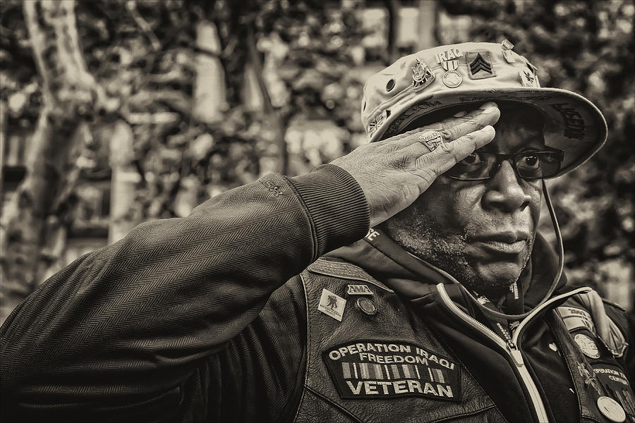 Veterans Day NYC 11 11 2015 #6 Photograph by Robert Ullmann