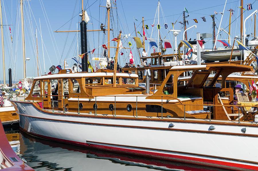 Victoria British Columbia Classic Boat Show 8 Photograph by Bob Corson