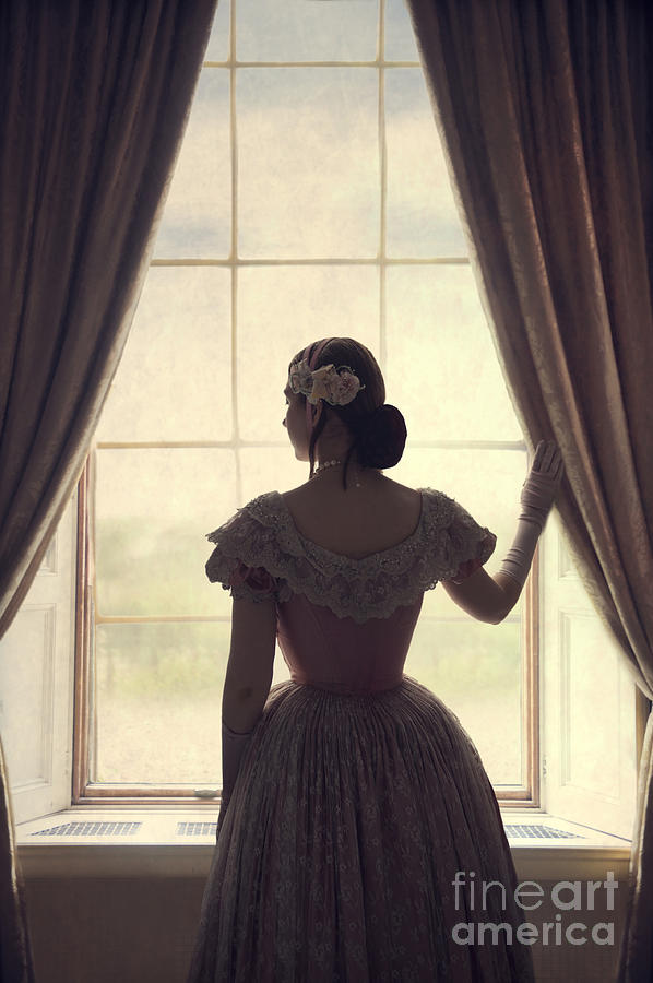 Victorian Woman At The Window #6 Photograph by Lee Avison
