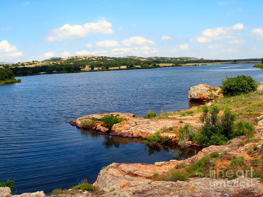 Wichita Mountain Wildlife Refuge Photograph by Virginia Artho