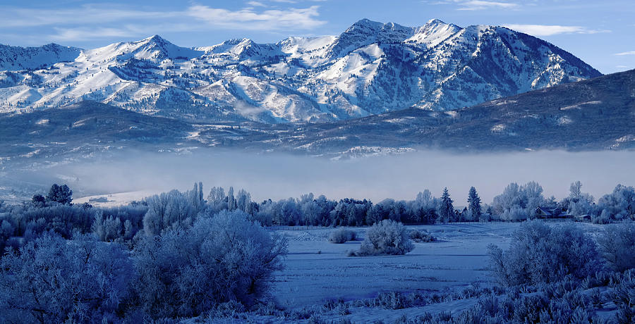 Winter In The Wasatch Mountains Of Northern Utah Photograph