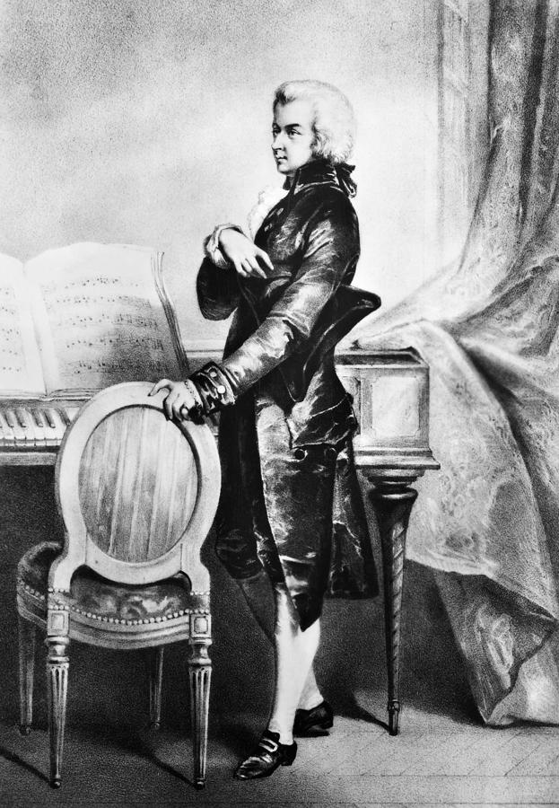 Wolfgang Amadeus Mozart  #6 Photograph by Granger