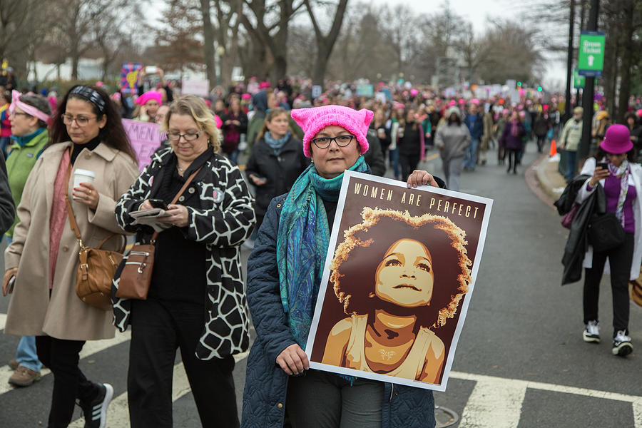 Womens March, Washington DC, 2016 #6 Photograph by Kathleen McGinley