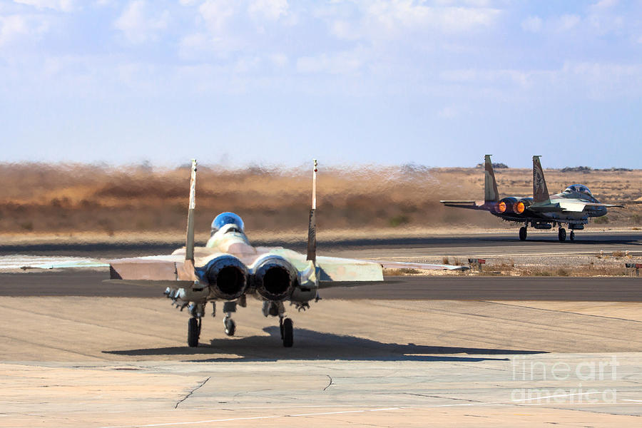 Israel Air Force F-15I Ra'am Photograph By Nir Ben-Yosef