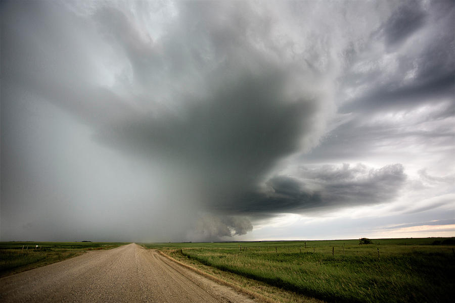 Prairie Storm Clouds Photograph by Mark Duffy - Fine Art America