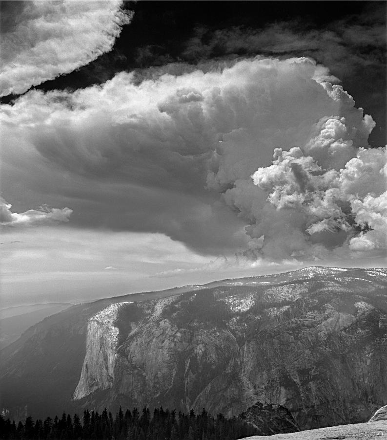 606725 Thunderhead over El Capitan Photograph by Ed Cooper Photography