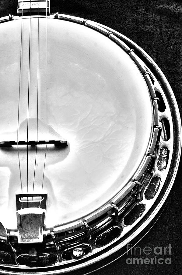 Gibson Photograph - 60s Gibson Banjo by Micah May