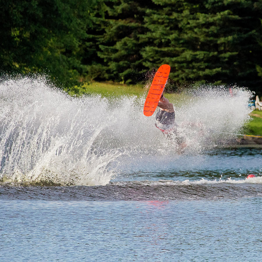38th Annual Lakes Region Open Water Ski Tournament #61 Photograph by Benjamin Dahl