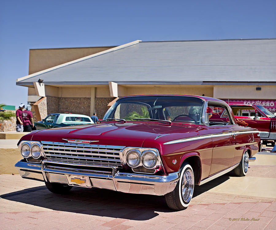 62 Chevy Impala_1a Photograph by Walter Herrit