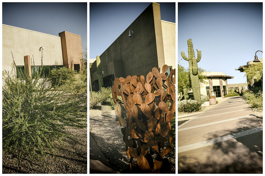 City of Apache Junction Buildings Photograph by Marit Runyon Fine Art