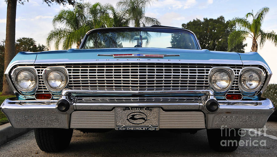 63 Impala Photograph by David Lee Thompson