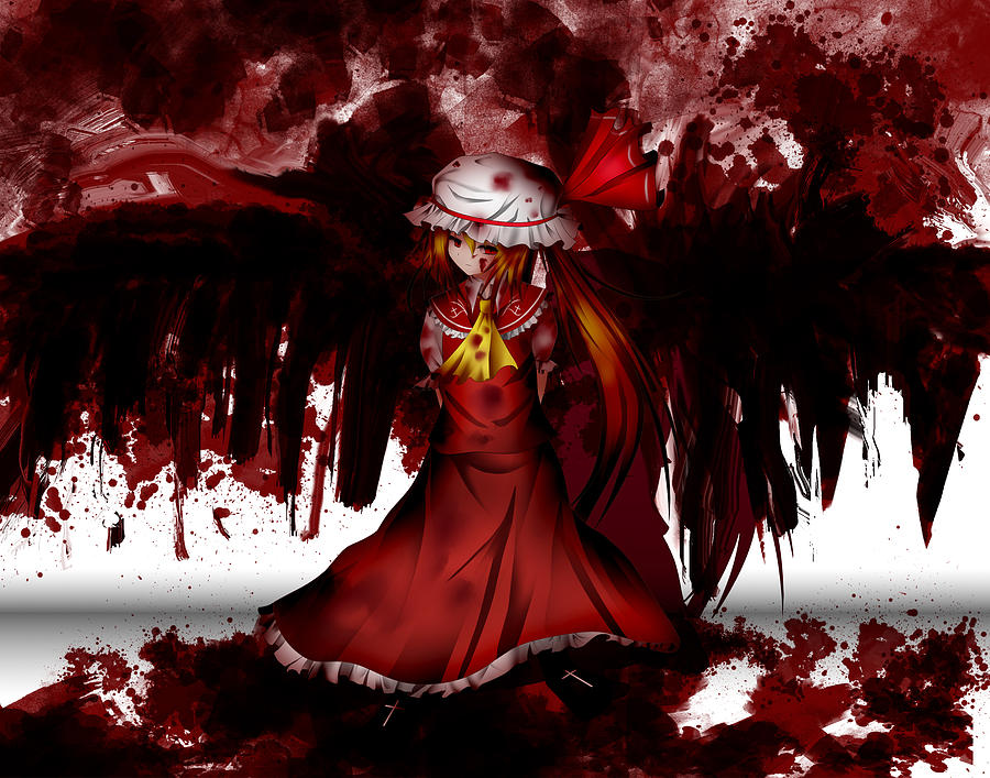 Fountain Digital Art - Touhou #63 by Super Lovely