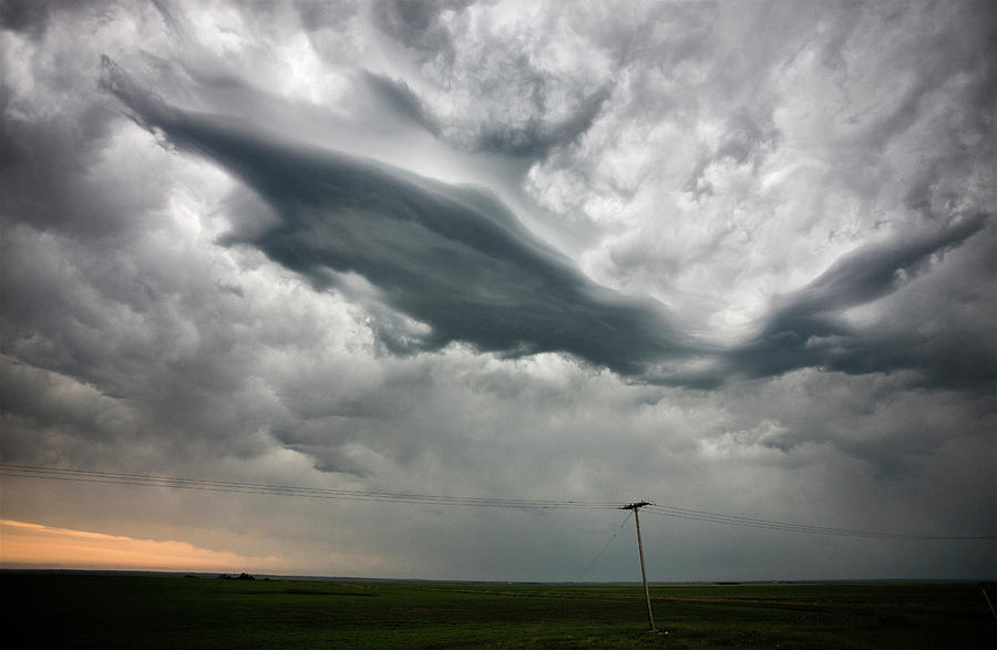 Prairie Storm Clouds #64 Photograph by Mark Duffy