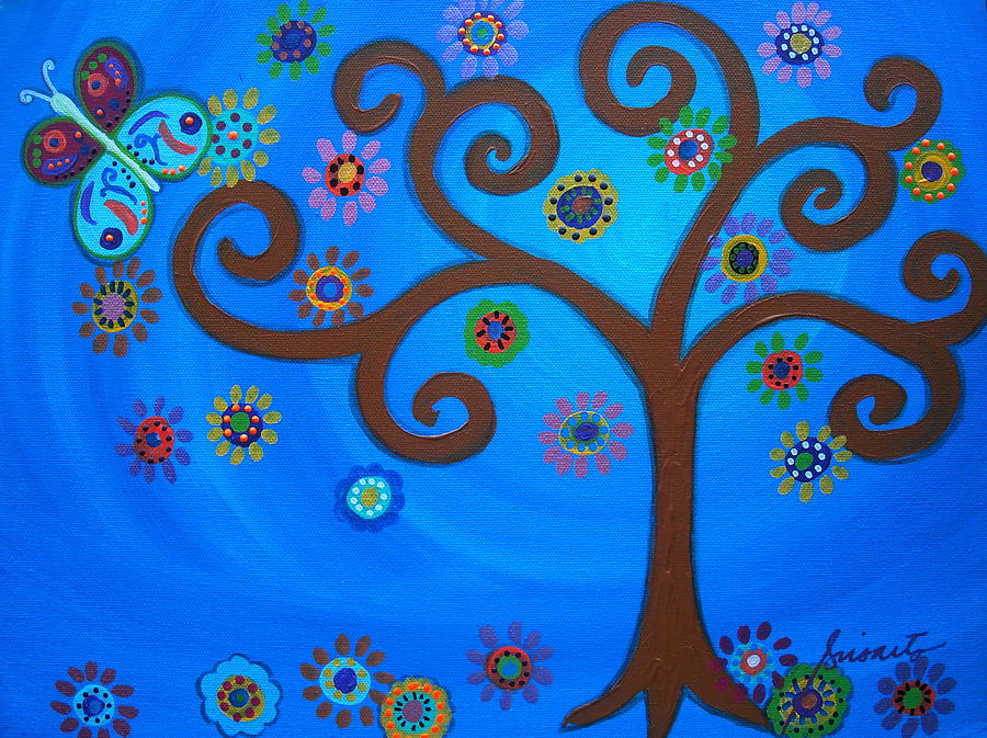 Tree Of Life #64 Painting by Pristine Cartera Turkus