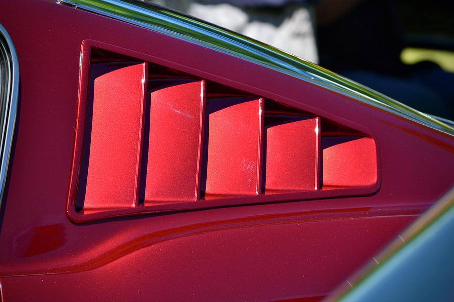 65-66 Mustang Fastback Detail Photograph by Dean Ferreira