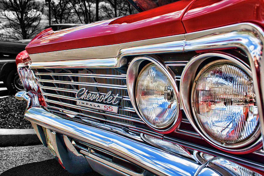 66 Chevrolet Impala SS #66 Photograph by Daniel Adams