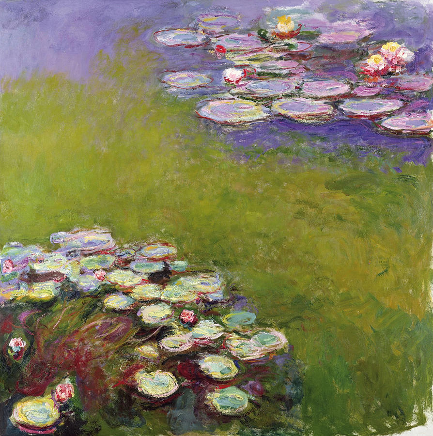 Water Lilies Painting by Claude Monet - Fine Art America