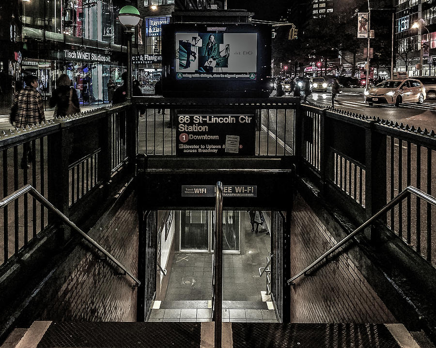 66th Street Lincoln Center Station Photograph By Srinivasan Venkatarajan