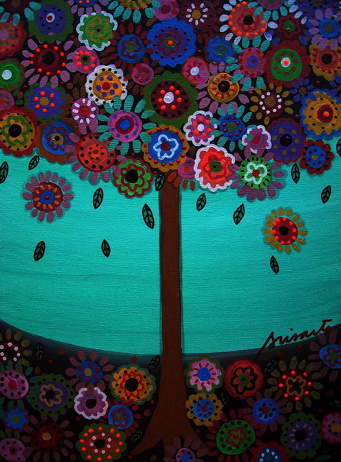 Tree Of Life #67 Painting by Pristine Cartera Turkus