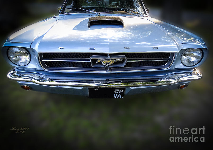 67 Vintage Ford Mustang Photograph by Melissa Messick