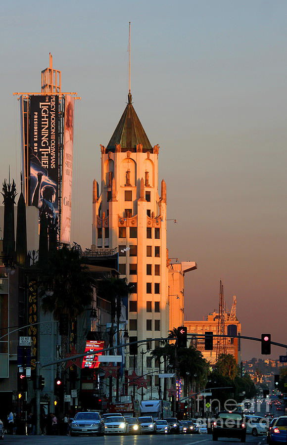 6777 Hollywood Blvd high-rise building Photograph by Wernher Krutein