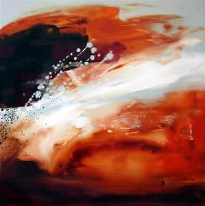 Abstract Painting - 1 by Muge Demir Abstract Painting - 1 by Muge Demir