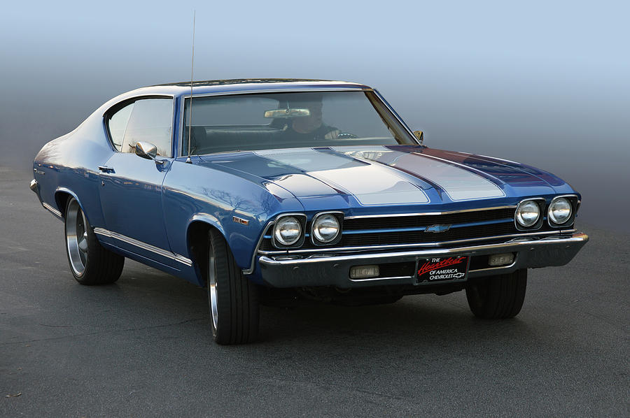 69 Chevelle 502 Photograph by Bill Dutting