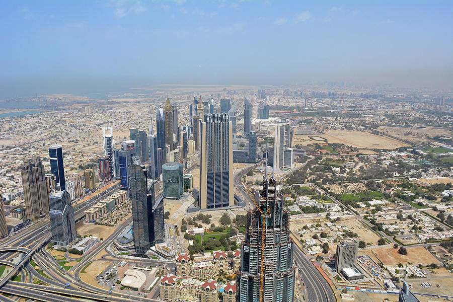 Photography of skyscrapers skyline, tall buildings from Dubai, United ...