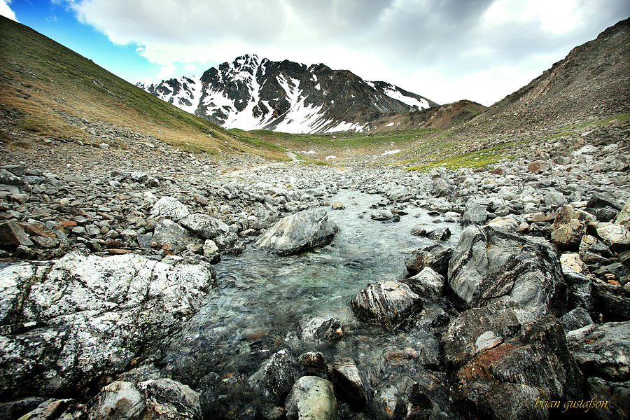 Mountain Spring Flow Photograph by Brian Gustafson