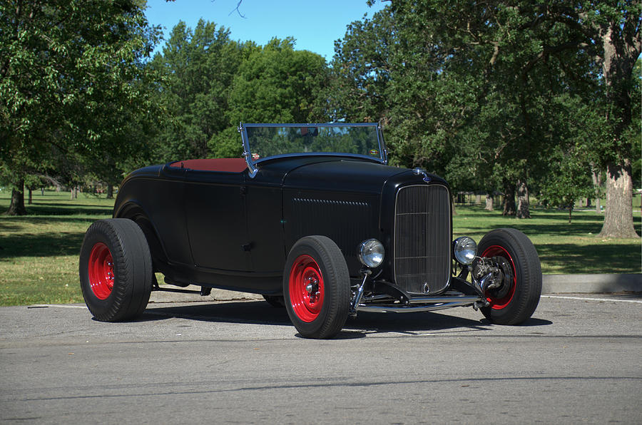 1932 Photograph - 1932 Ford Roadster Hot Rod #2 by Tim McCullough