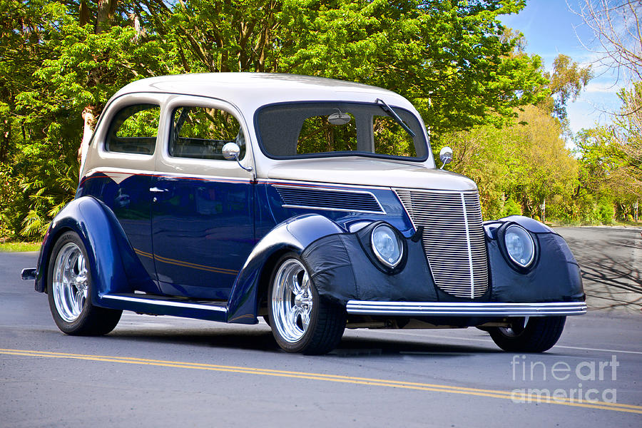 1937 Ford Tudor Sedan Photograph by Dave Koontz - Pixels