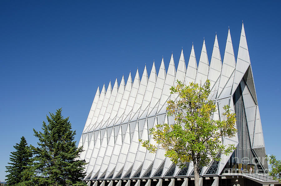 Air Force Academy Chapel, Colorado Springs Photograph by Craig ...