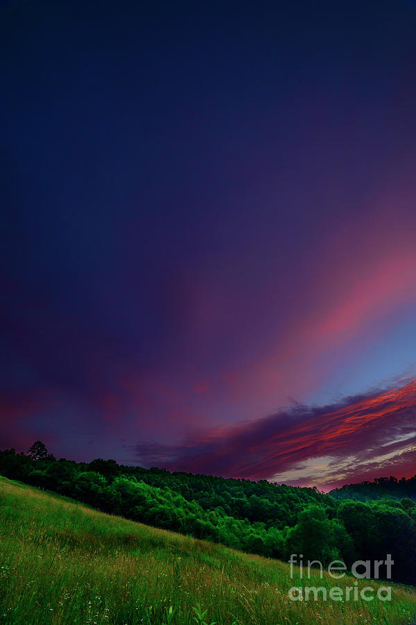 Appalachian Sunset Afterglow #7 Photograph by Thomas R Fletcher