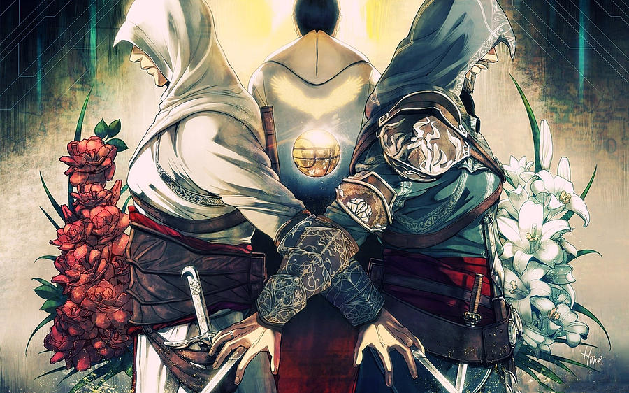 Clothing Digital Art - Assassins Creed #7 by Super Lovely