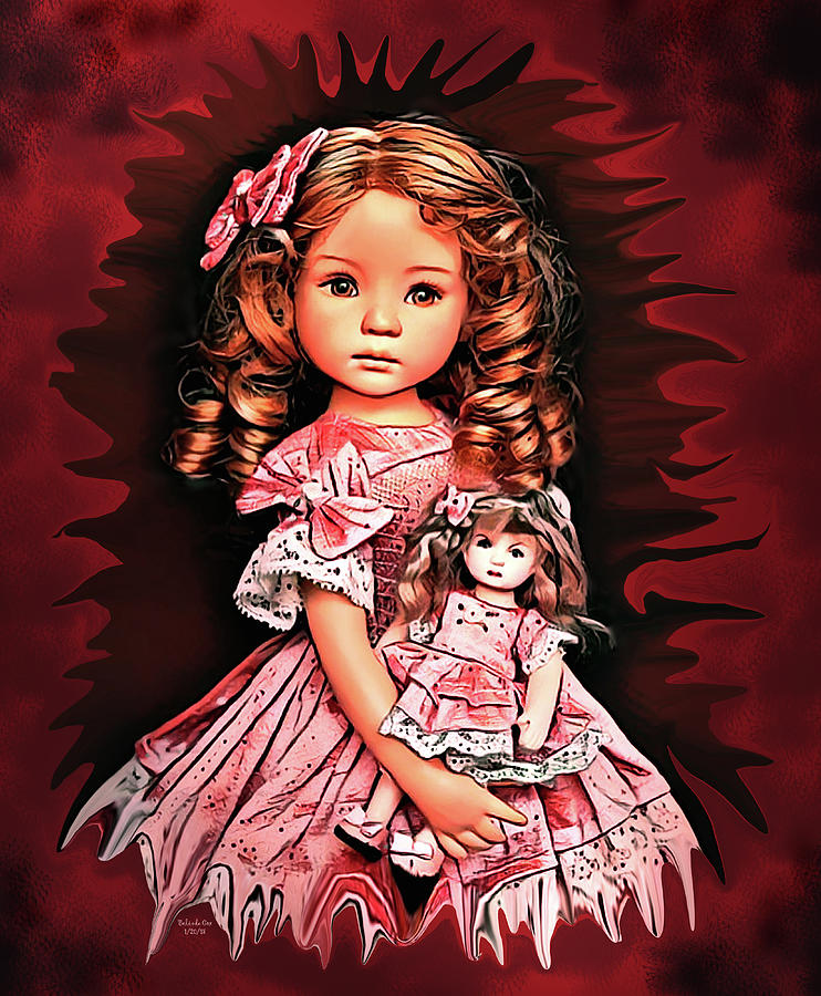 Baby Doll Collection #7 Digital Art by Artful Oasis