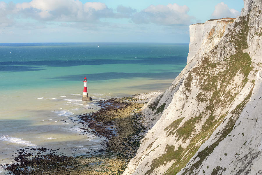 Lighthouse Photograph - Beachy Head - England #7 by Joana Kruse