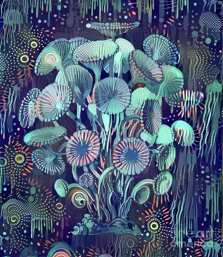 Beautiful undersea coral #7 Digital Art by Amy Cicconi