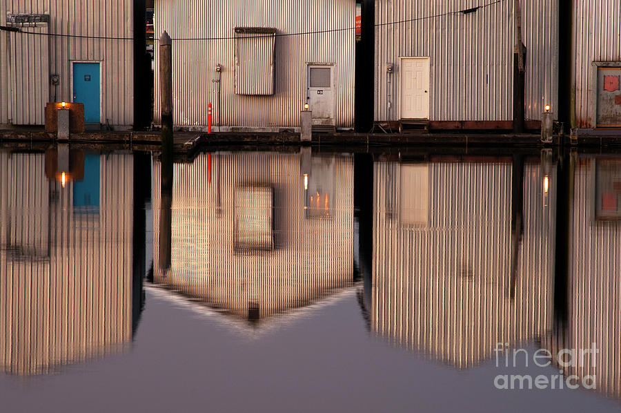 Boathouse Reflections  #7 Photograph by Jim Corwin