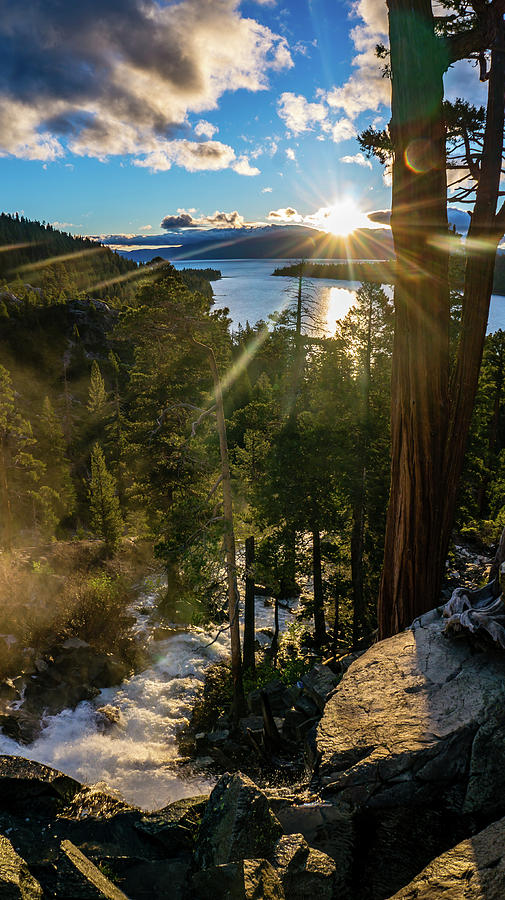 California - Lake Tahoe - Eagle Falls - Sunrise #7 Photograph by Ryan Kelehar